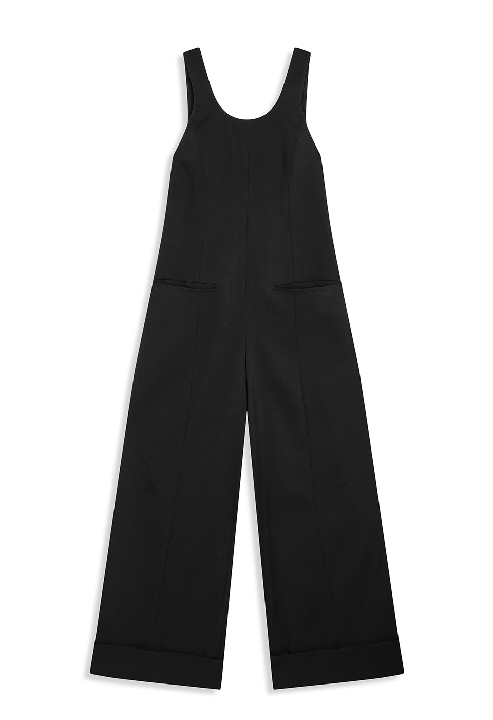 【OPEN Yy】 WIDE LEG JUMPSUIT : NAVY