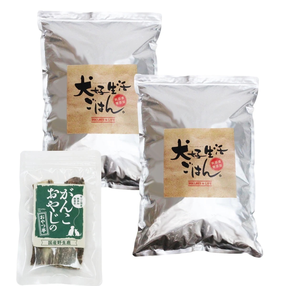 ごはんオールステージ 5kg【国産鹿のスペアリブ ショートカット 2本入り付き】