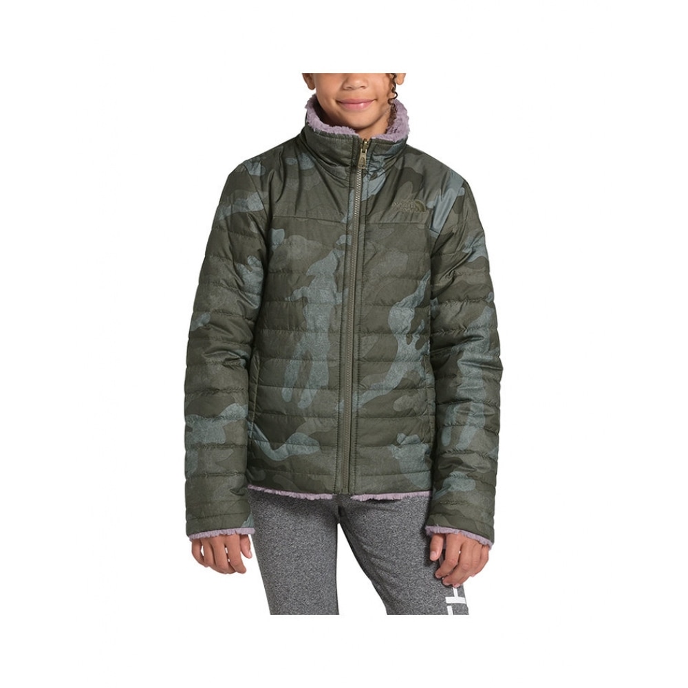 North Face 女の子用両面ジップアップジャケット