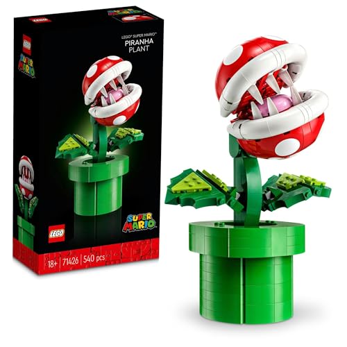 レゴ(LEGO) スーパーマリオ パックンフラワー おもちゃ 玩具 誕生日 プレゼント ブロック 母