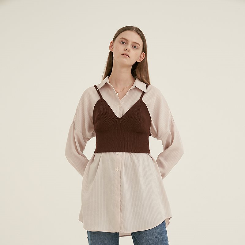 ストライプシャツ