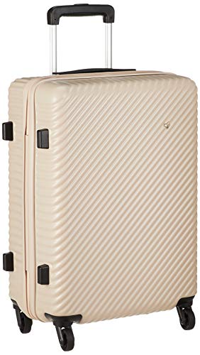 色：ダリアベージュ [ハント] スーツケース マイン ストッパー付き 47L 3.5kg 05748