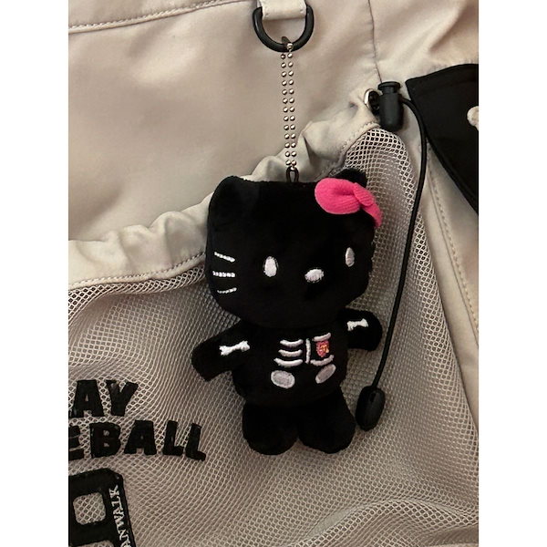 未使用 キティちゃん ぬいぐるみ キーホルダー ストラップ サンリオ キティ