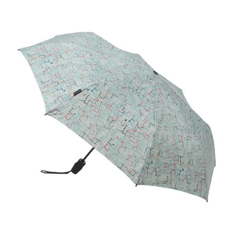インテック　T.220 8本骨 折り畳み傘 雨傘 53cm 軽量 自動開閉 Cubes Ice knirps クニルプス ［雨傘 /53cm］　KNTL220-8669