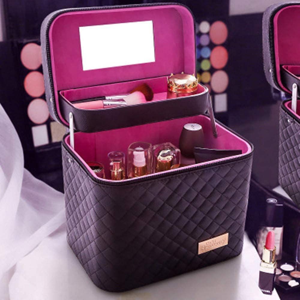 コスメボックスクボックス量収納スクブラシ化粧道具入れき品収納ボックス箱ケース入ー付 5,657円