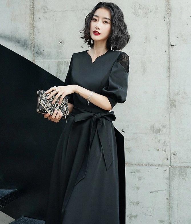 ドレス 結婚式 ワンピース フォーマルワンピース パーティードレス ロングドレス レース お呼ばれ 40代 50代 フォーマル 袖あり 5,066円