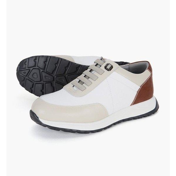 メンズカジュアルベーシックコンビスニーカー 512353 AM ブラウン