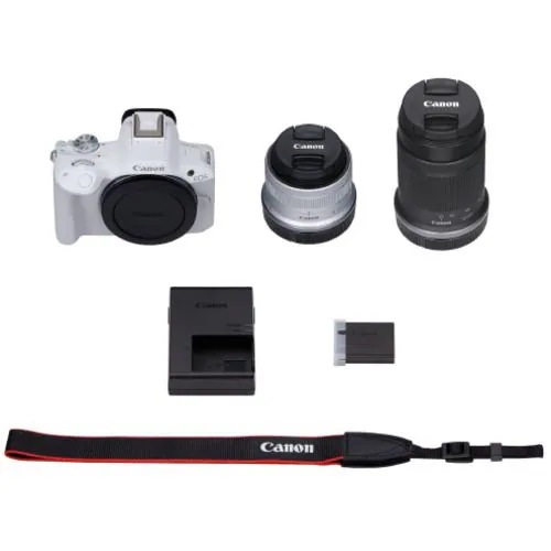 キヤノン デジタル一眼カメラ EOS R50 ダブルズームキット ホワイト