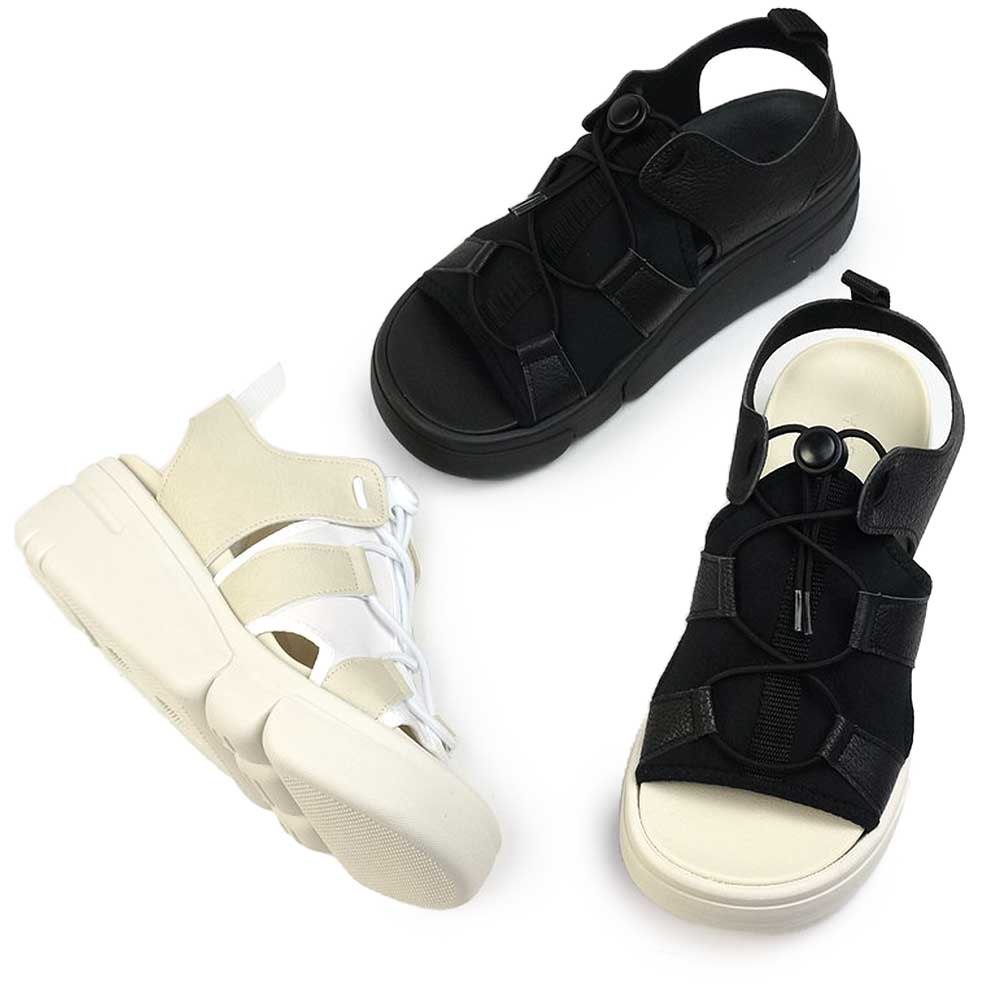 RE253 厚底 軽量 スポーティ EVA 日本製 レディース サンダル