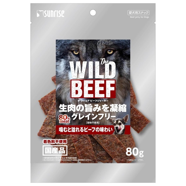 �T�����C�Y The WILD BEEF JERKY 80g