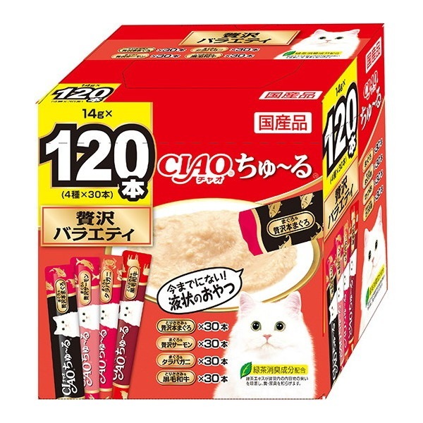 CIAO ちゅ～る 120本 贅沢バラエティ