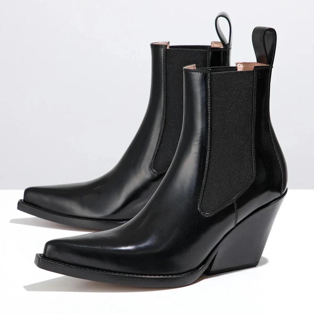 BOTTEGA VENETA ボッテガヴェネタ ショートブーツ 639826 V01M0 レディース レザー ウェッジソール サイドゴア シューズ 靴 1000 42,473円