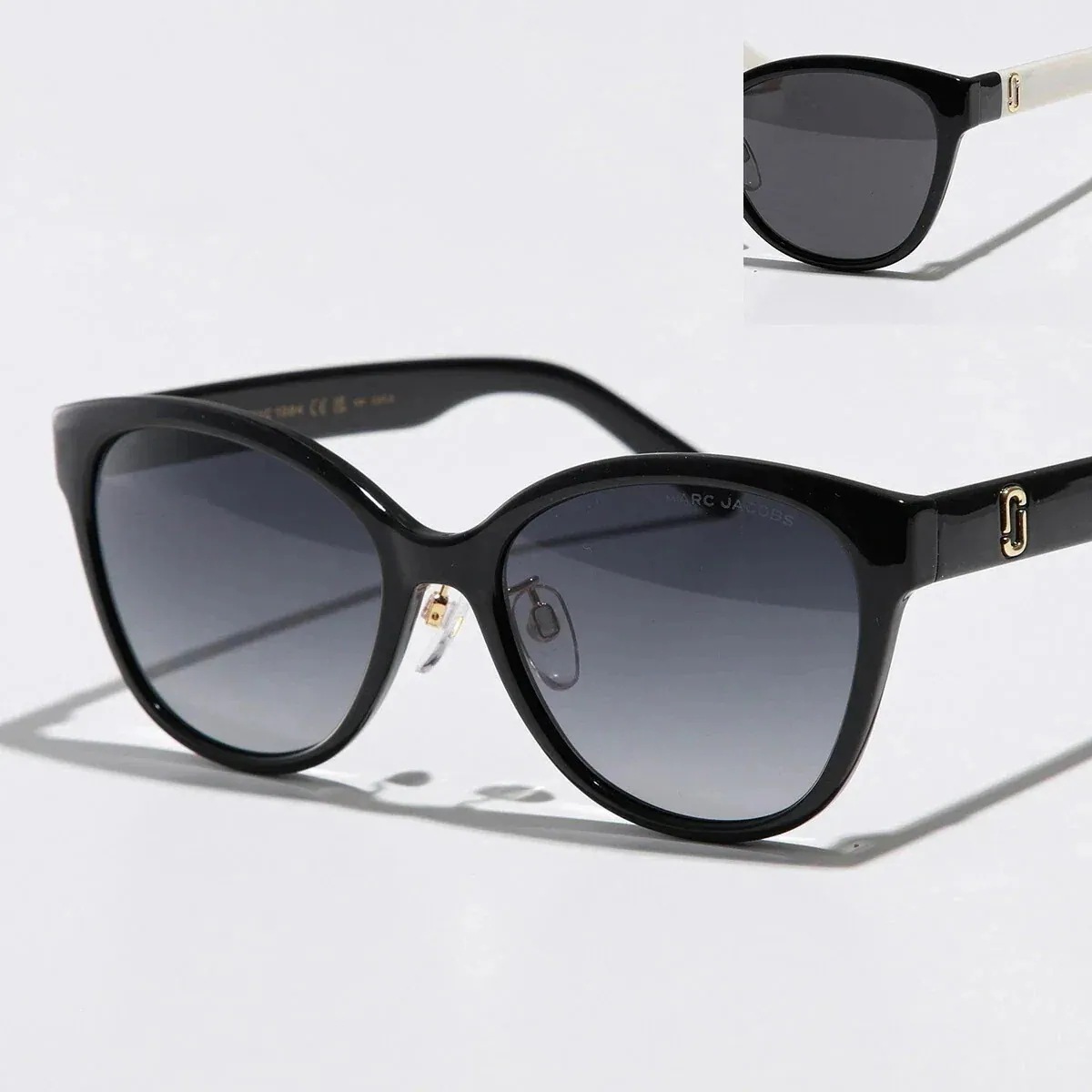 MARC JACOBS マークジェイコブス サングラス 648/GS レディース フォックス型 メガネ 眼鏡 ロゴ アイウェア カラー2色】 11,793円