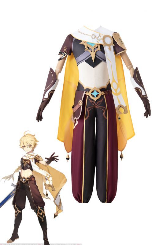 原神 Genshin げんしん 旅人 空 そら - Aether コスプレ衣装