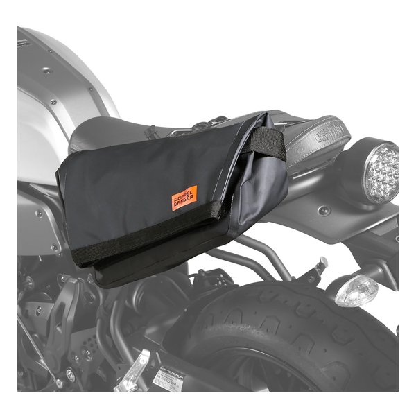 バイク用 ターポリンシングルサイドメッセンジャーバッグ 容量10L/ブラック DBT509-BK