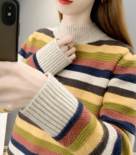 トップス デート モテアイテム ニットソー 長袖 ラウンドネック ウール 可愛い きれいめ 上品 おしゃれ かっこいい 可愛い ラブリー キュート ガーリー クール モード系 セクシー