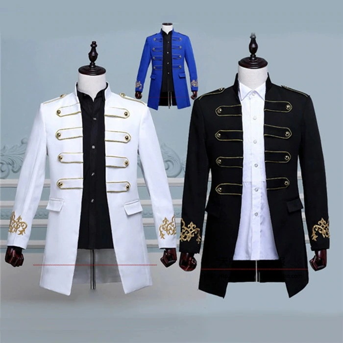 新品早く買いに来て ゴシック 王子様 演出 華麗 王族服 コスプレ 衣装 紳士 忘年会 公爵様 貴族服 セットアップ メンズ コート クリスマス 中世ヨーロッパ 仮装 大人 ハロウィン ステージ 男