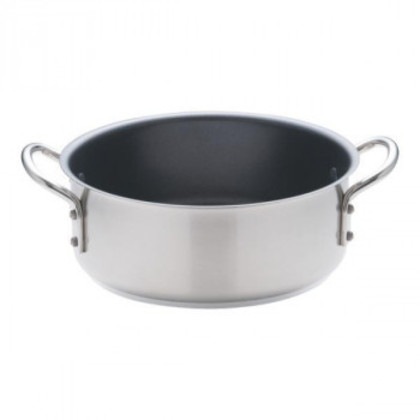 遠藤商事 Murano(ムラノ) インダクション テフロンセレクト 外輪鍋 (蓋無) 24cm ASTI004