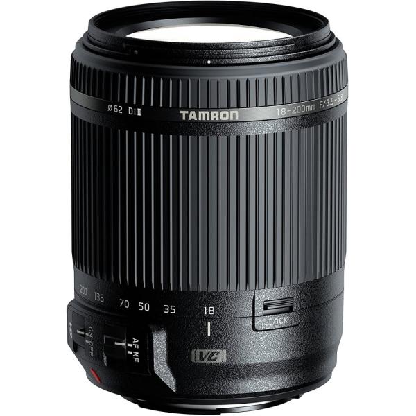 【中古】タムロン TAMRON 高倍率ズームレンズ 18-200mm F3.5-6.3 DiII VC キヤノン用 APS-C専用 B018E