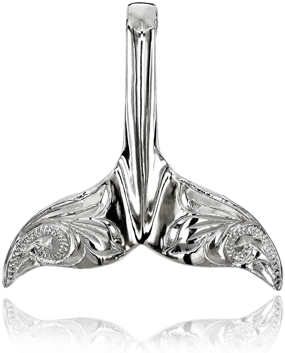 【本日限定価格】 レイラニ チェーンなし シルバー925 ペンダント シルバーネックレス クジラの尻