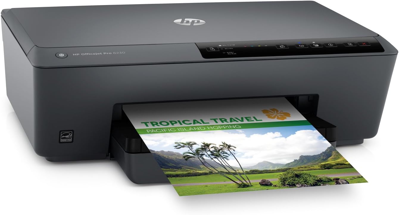 HP プリンター インクジェット Officejet Pro 6230 E3E03A#ABJ ( ワイヤレス / 自動両面印刷 / 4色独立 ) ヒューレット・パッカード