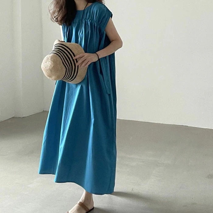 【20点セット】無料ワンピース 夏 ロングワンピース レディース ミモレ リゾート ロングワンピ フリル タンクワンピース リゾートワンピ ノースリーブ リゾートワンピース 切り替え 可愛い ゆったり