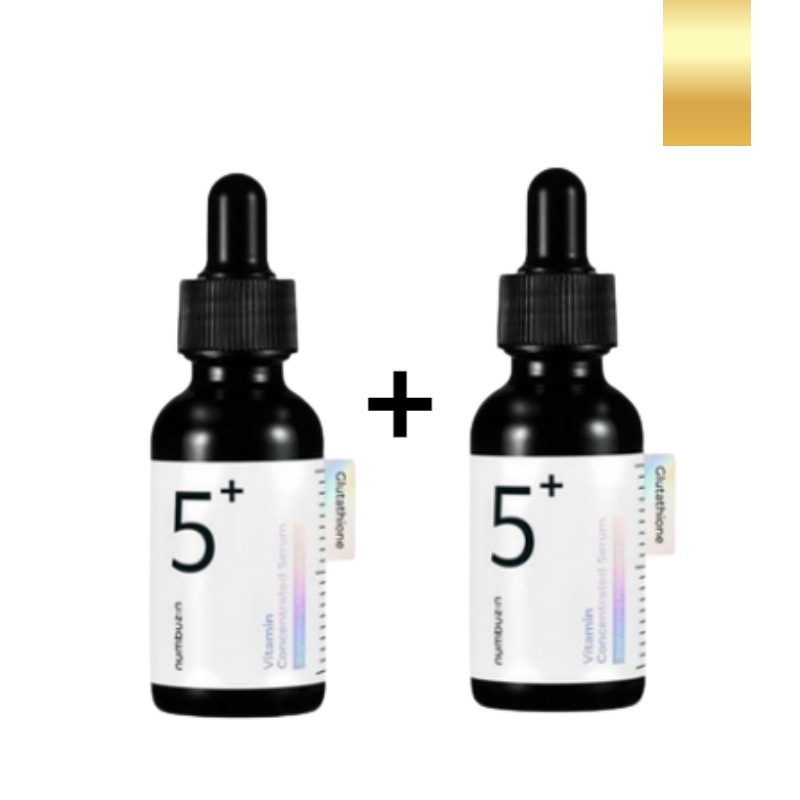 5番 白玉グルタチオンＣ美容液, 30ml + 30ml