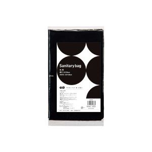 TANOSEE サニタリーバッグ 黒 1セット（3000枚：50枚x60パック）