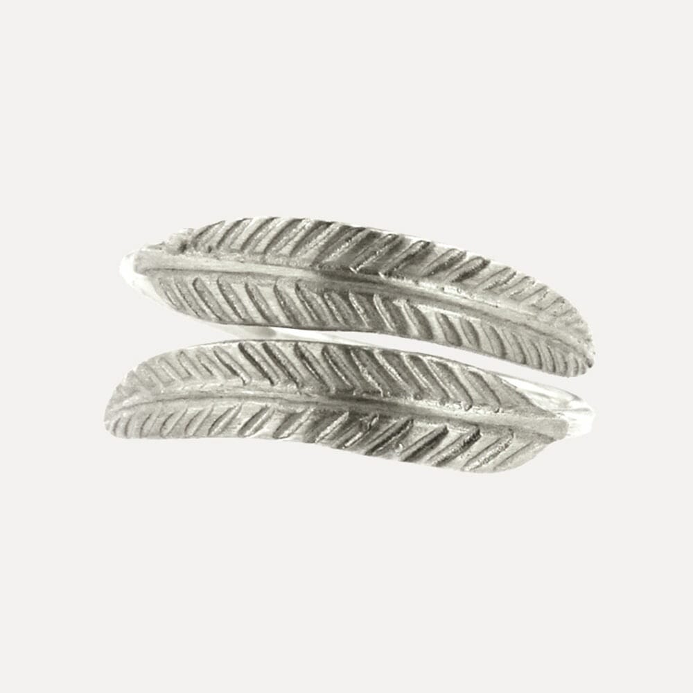 MESH シルバーフェザーリング フリーサイズ シルバー925 シルバーコート Silver Ring 指輪 調節可能 ギフトBOX入り ジュエリークロス付き ハンドメイド ポ 4,720円