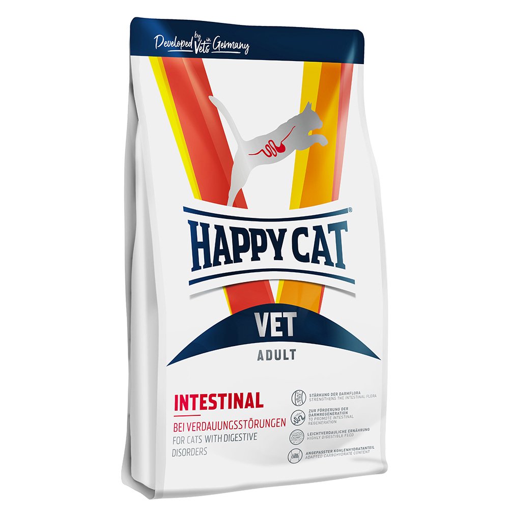 キャットフード　ＨＡＰＰＹ　ＣＡＴ　ＶＥＴ　インテスティナル（消化器ケア）　４ｋｇ　正規品　ＣＲＣ35―10―43―00―00