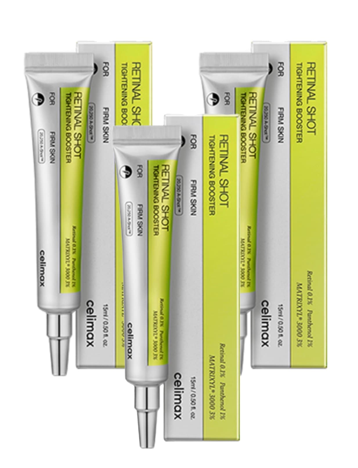 韓国コスメ ビタAレチナールショットタイトニングブースター15ml×3本エイジングケア