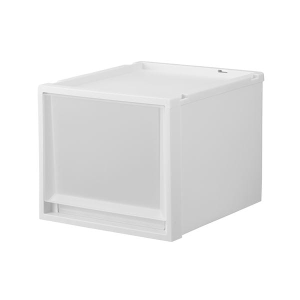 天馬 Fits フィッツケース 約幅35x奥行40x高さ30cm ホワイトクリア FC40-3530