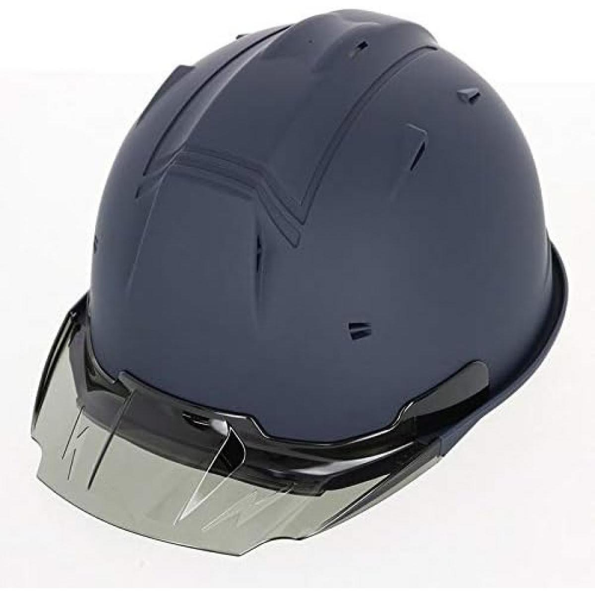 進和 ヘルメット SS-19VPRA 紺 マット 艶消し スモーク ネイビー 飛来落下墜落保護用ヘルメット 作業 工業