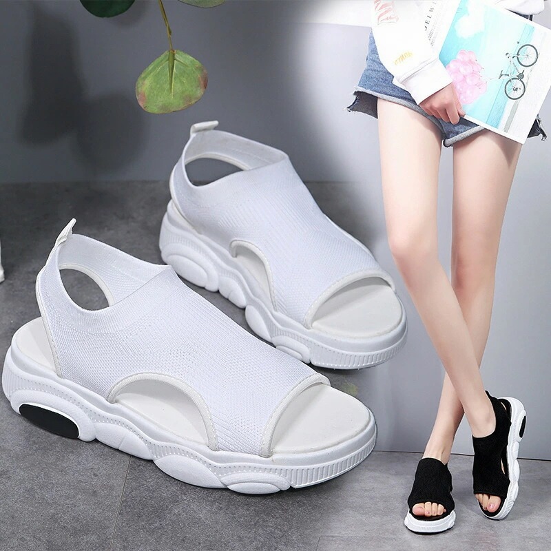 サンダル レディース 厚底 メッシュ スポーツサンダル 通気性 韓国風 カジュアル 歩きやすい バレンタイン プレゼント