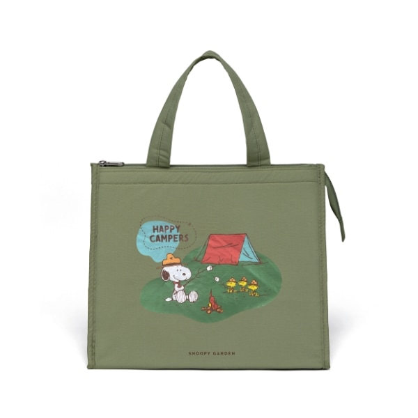 キャンプ ファイア ピクニック 保冷バッグ スヌーピー