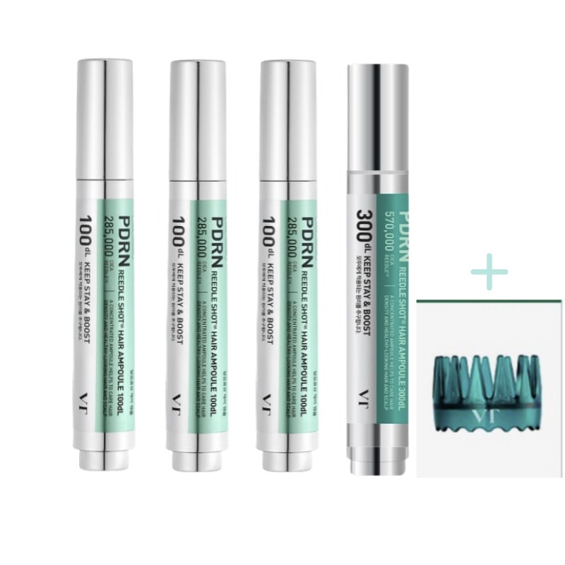 [頭皮ケア]V.T PDRN リドルショット 頭皮アンプル+頭皮マッサージ器/発毛剤/頭皮マッサージ