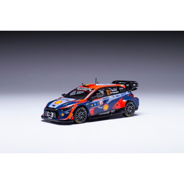 イクソモデル ヒョンデ i20 N Rally1 2023年セントラルヨーロッパ 優勝 #11 T.Neuville/M.Wydaeghe RAM909