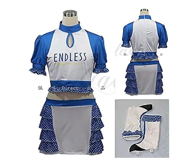 レースクイーンチアガールセパレートエンドレスコスプレコスチュームハロウィン文化祭コスプレ