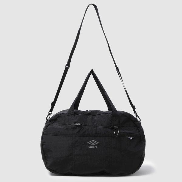 パックイット軽量パッカブルダッフルバッグ B1 UR223CBG43 BLK0 OBL0_P420051580
