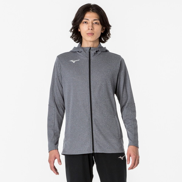 MIZUNO ミズノ ソフトニットフルジップフーディ ユニセックス 陸上競技 スウェット メンズ 32MCA11807