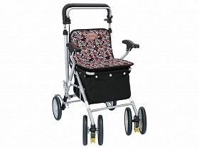 島製作所 パレード 花柄BK