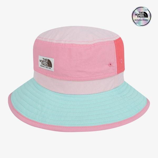 [キッズ公式] NE3HS00W キッズ ワイド トラッキング ハット PINK