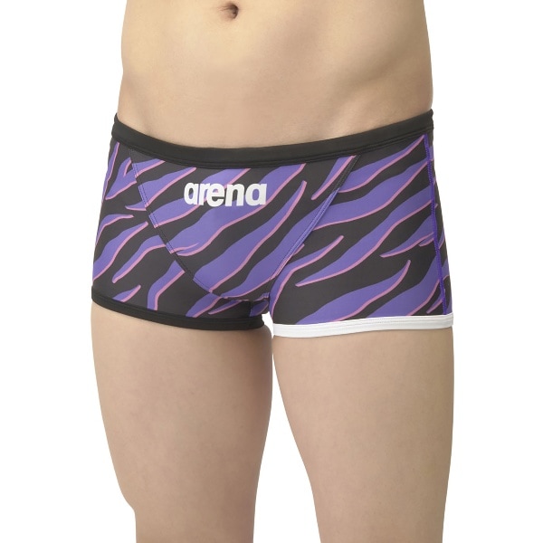 ARENA アリーナ トレーニングスパッツ ショートレッグ 水泳 水着メンズ競泳用 FINA非公認 AS5SWM04M-BKPP