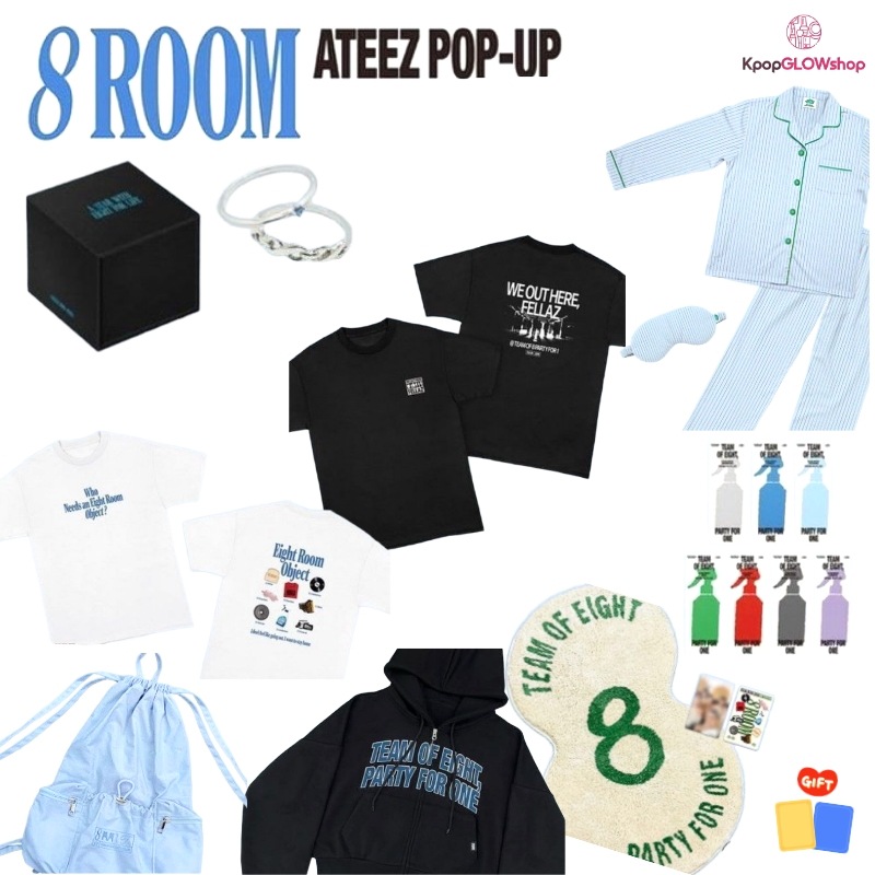 [公式] 現地購入 ATEEZ 7th Anniversary POP-UP STORE ATEEZ_8ROOM OFFICIAL MD グッズ 1
