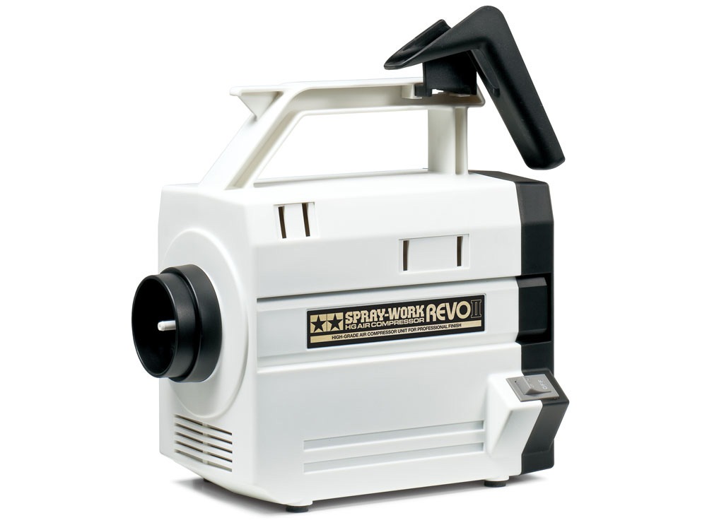タミヤ スプレーワーク HG コンプレッサーレボII【74542】 コンプレッサー T 74542 HGコンプレッサーレボ2