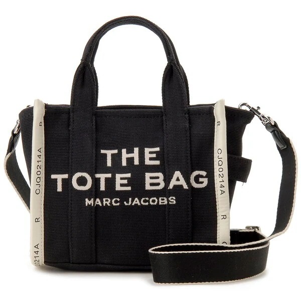 マークジェイコブス トートバッグ ブラック M0017025 001 THE TOTE BAG JACQUARD SMALL TOTE BLACK 並行輸入品