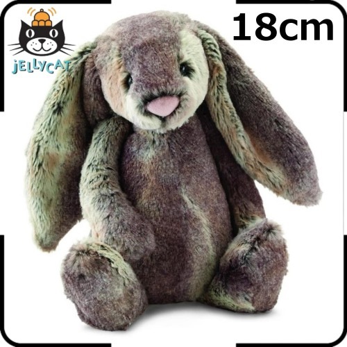 Jellycat正規品* インテリア ベビー ぬいぐるみ Bashful Woodland Bunny Stuffed Animal Small 7inches