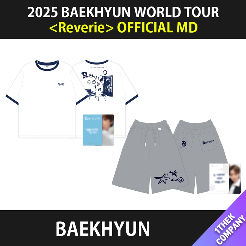 [購入金額特典]（商品選択ー４）2025 BAEKHYUN WORLD TOUR [Reverie] OFFICIAL MD 5,977円
