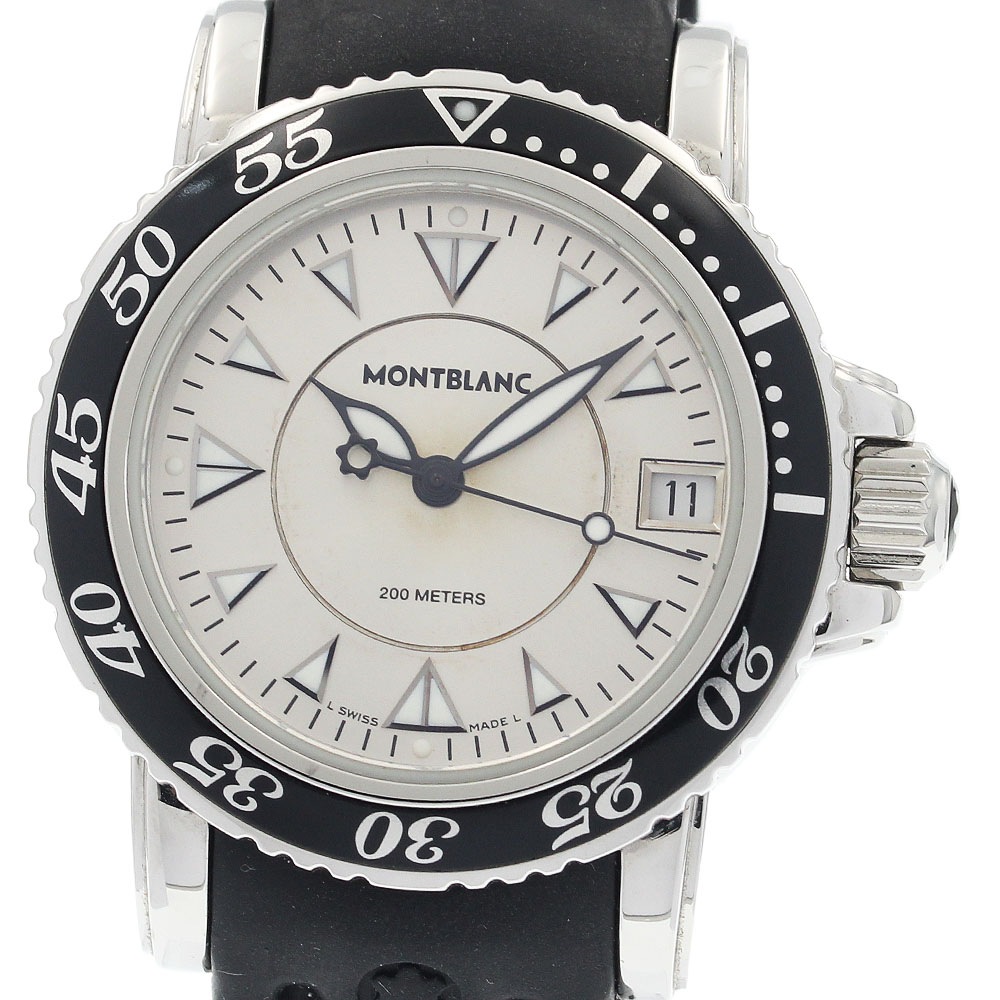 モンブラン MONTBLANC 7036 マイスターシュティック デイト クォーツ ボーイズ _942571【中古】