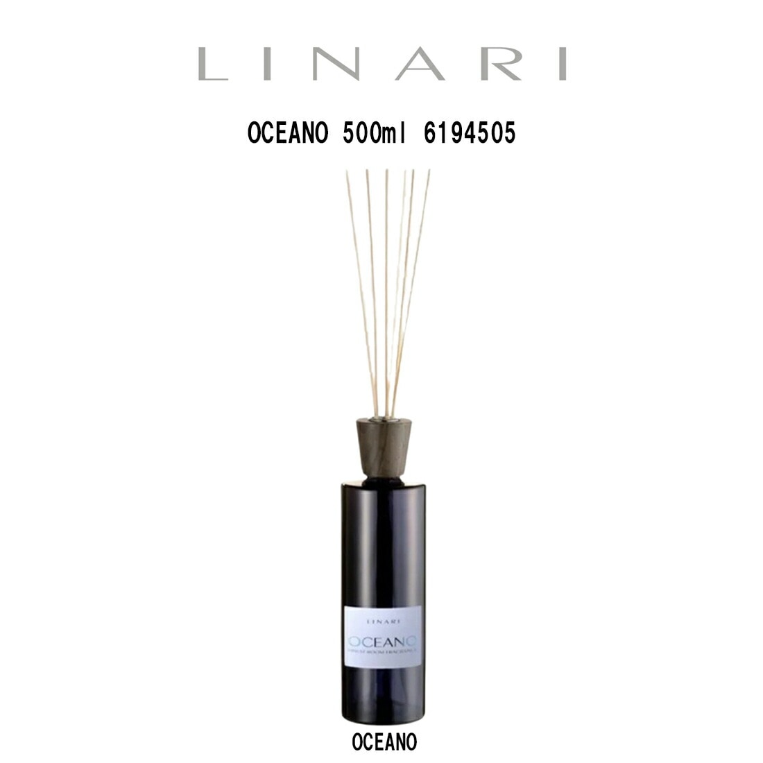 LINARI ルームディフューザー リードディフューザー オセアノ フレグランス アロマ スティック インテリア ギフト プレゼント OCEANO 500ml 6194505